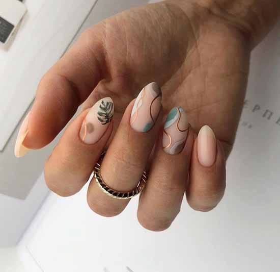 Manucure nude d'hiver 2026: photos des meilleurs designs d'ongles