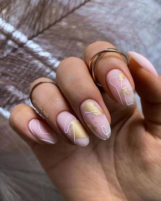 Manucure nude d'hiver 2026: photos des meilleurs designs d'ongles