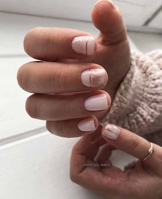 Manucure nude d'hiver 2026: photos des meilleurs designs d'ongles