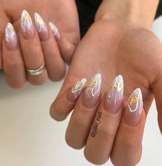 Manucure nude d'hiver 2026: photos des meilleurs designs d'ongles