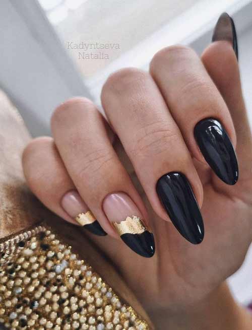 Noir pour les ongles longs