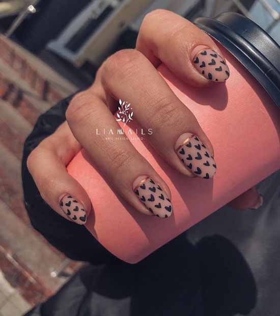 Manucure noire 2026: photo, design original