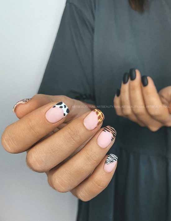 Manucure noire 2026: photo, design original