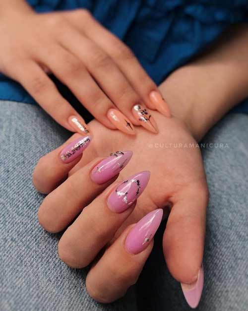 Manucure Coeur d'Argent