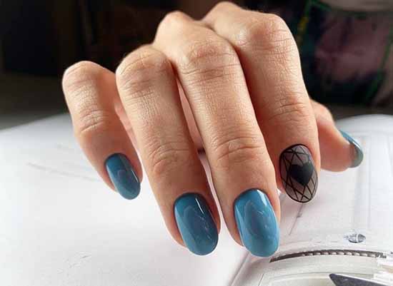 Manucure avec un coeur pour la Saint-Valentin: photo 2026, design