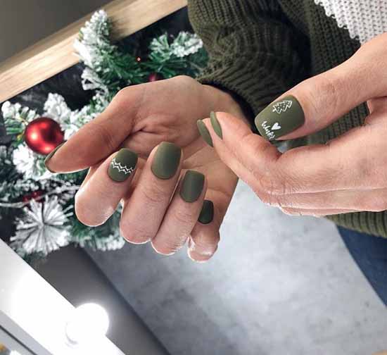 Manucure avec un coeur pour la Saint-Valentin: photo 2026, design