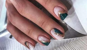 Actualité photo manucure verte