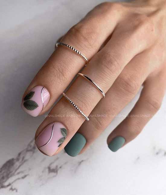 Manucure verte 2026: photo de nouveaux articles avec les meilleurs designs d'ongles