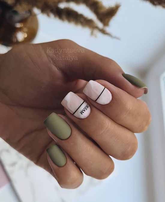 Manucure verte 2026: photo de nouveaux articles avec les meilleurs designs d'ongles