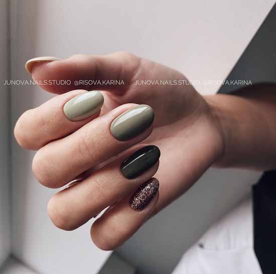 Manucure verte 2026: photo de nouveaux articles avec les meilleurs designs d'ongles