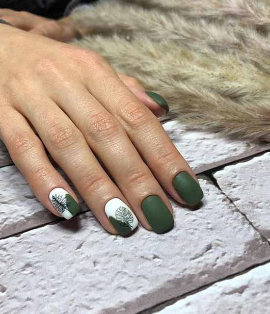 Manucure verte 2026: photo de nouveaux articles avec les meilleurs designs d'ongles