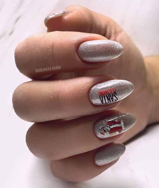 Photo argent oeil de chat manucure