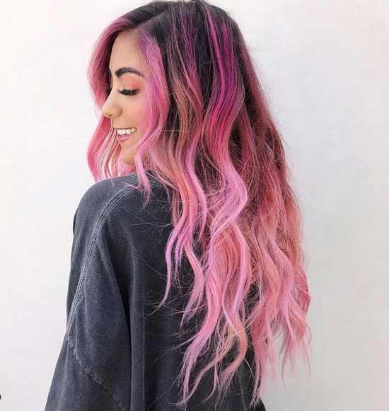 Coupe de cheveux cheveux longs