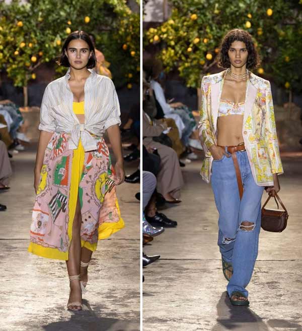 Etro fashion looks printemps-été 2026