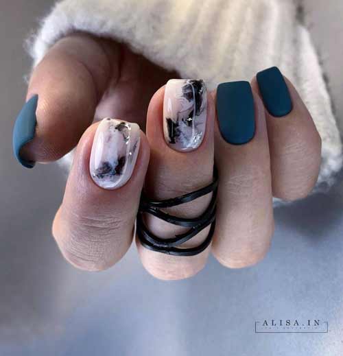 Marbre pour ongles courts