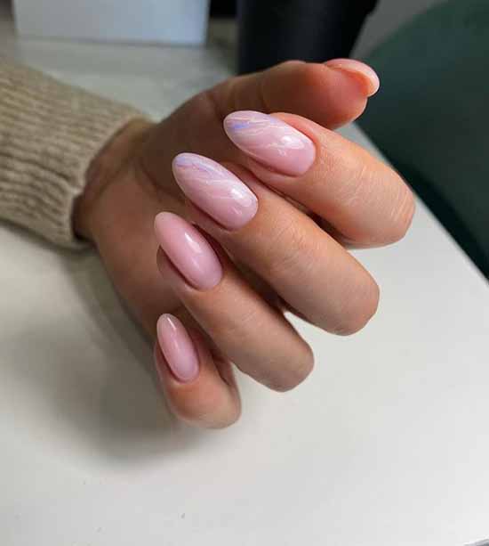 Manucure en marbre 2026: le plus beau design, photo