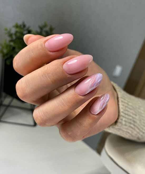 Manucure en marbre 2026: le plus beau design, photo