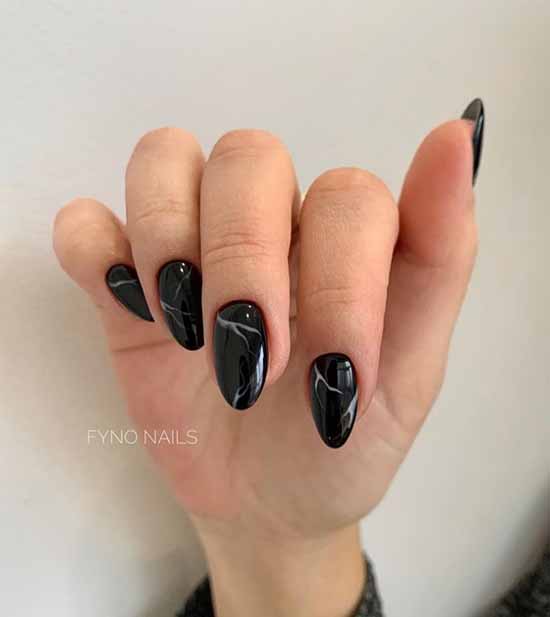 Manucure en marbre 2026: le plus beau design, photo