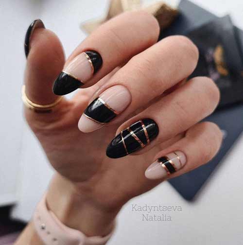 Manucure espace négatif