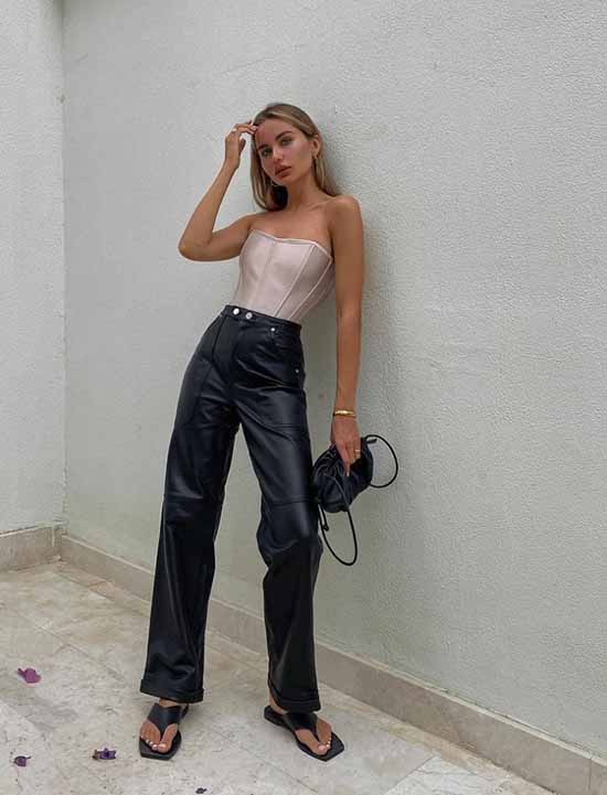 Pantalon large 2026 : quoi porter, photos, idées de looks