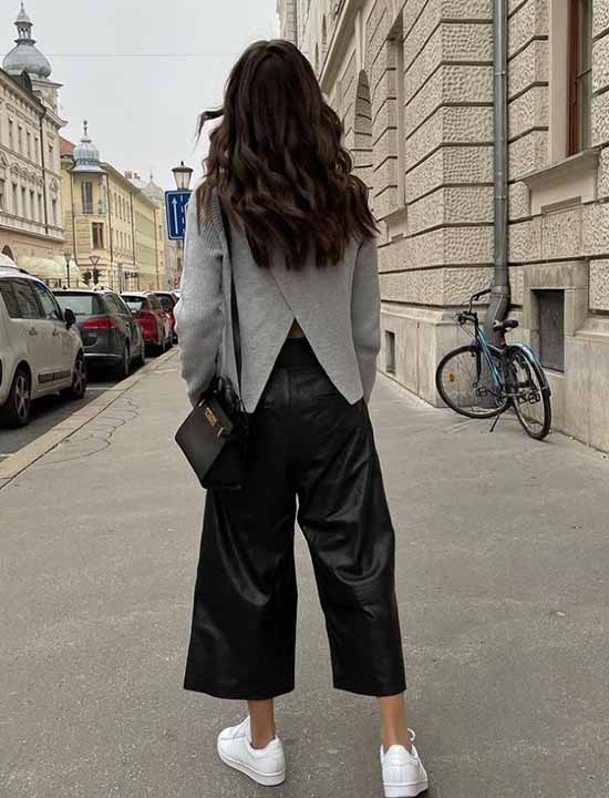 Pantalon large 2026 : quoi porter, photos, idées de looks