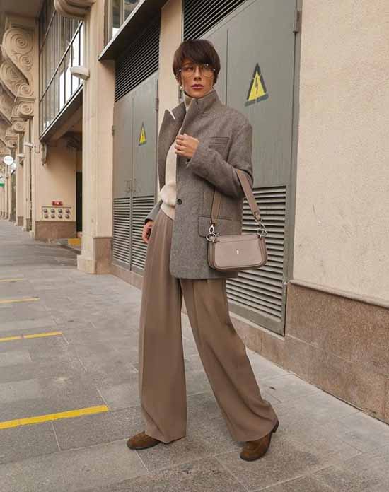 Pantalon large 2026 : quoi porter, photos, idées de looks