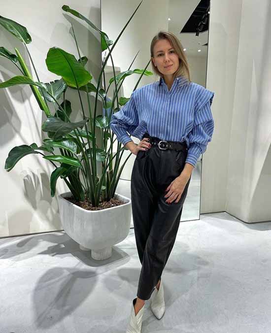 Pantalon large 2026 : quoi porter, photos, idées de looks