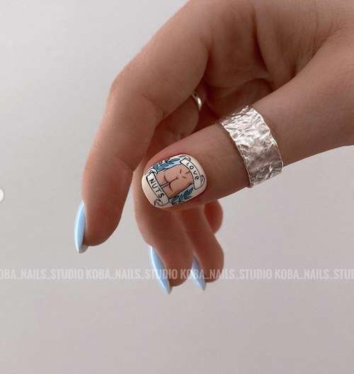 Blue Manicure 2026: Tendances des dessins d'ongles dans les tons bleus