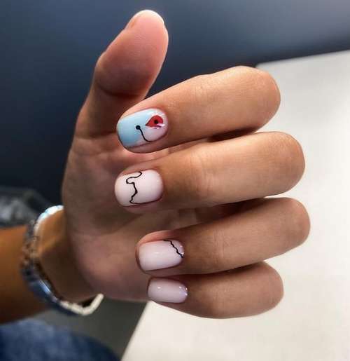 Blue Manicure 2026: Tendances des dessins d'ongles dans les tons bleus