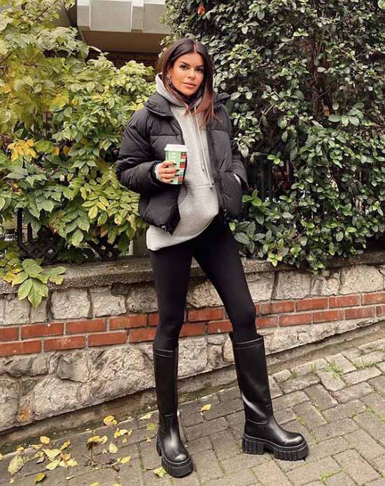 Leggings 2025-2026: quoi porter, images photo à la mode