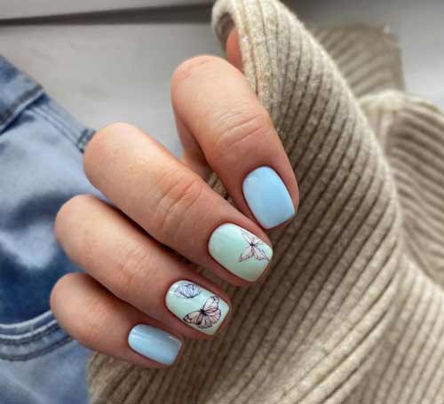 Conception d'ongles d'été