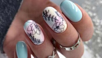 Conception d'ongles de printemps