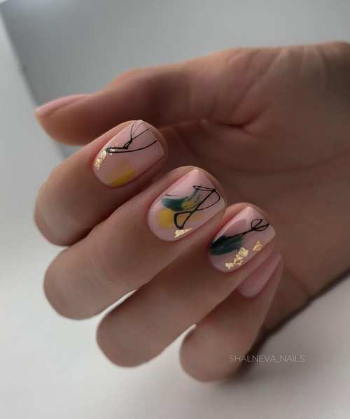 Design printanier des ongles 2026: nouveaux articles, photo de manucure