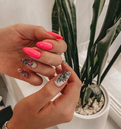 Design printanier des ongles 2026: nouveaux articles, photo de manucure