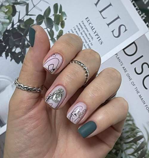 Design printanier des ongles 2026: nouveaux articles, photo de manucure