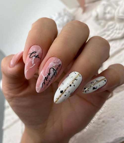 Design printanier des ongles 2026: nouveaux articles, photo de manucure