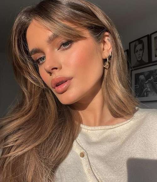 Frange réelle 2026: photos, tendances, tendances de la mode