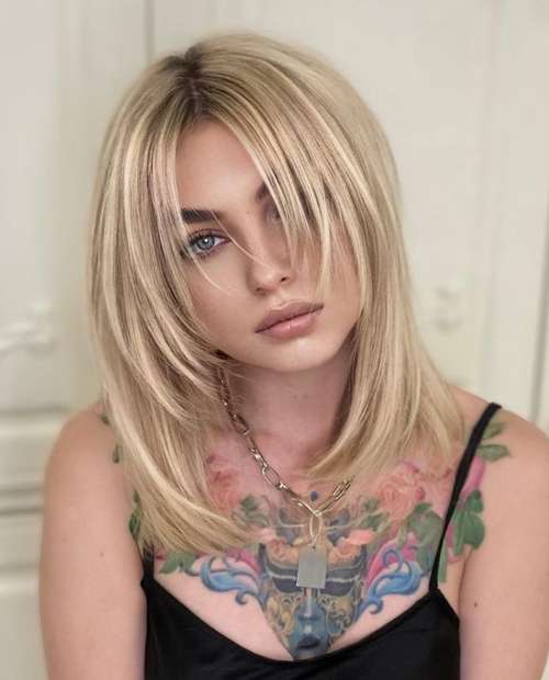 Frange réelle 2026: photos, tendances, tendances de la mode