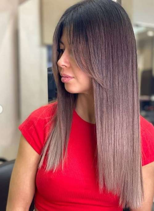 Frange réelle 2026: photos, tendances, tendances de la mode