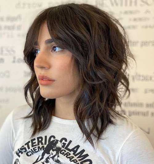 Frange réelle 2026: photos, tendances, tendances de la mode