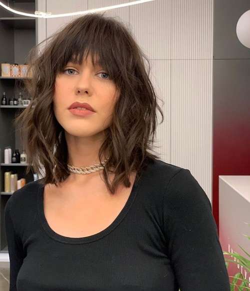 Frange réelle 2026: photos, tendances, tendances de la mode