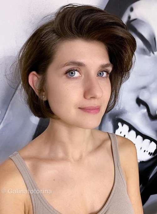 Bob kare avec frange 2026: photos de coupes de cheveux à la mode, tendances