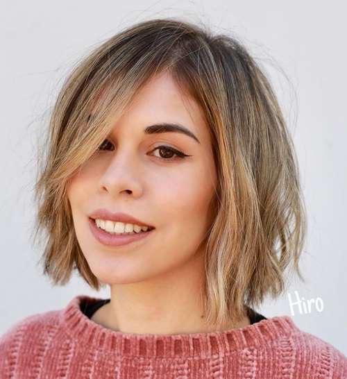 Bob kare avec frange 2026: photos de coupes de cheveux à la mode, tendances