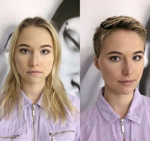 Coupes de cheveux courtes pour les femmes sans frange 2026: photos, actualités mode