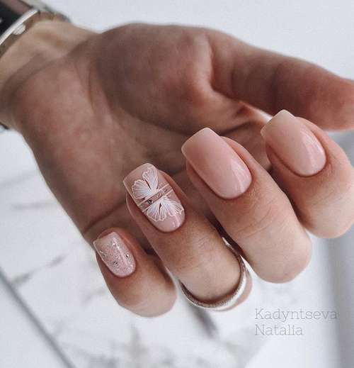 Manucure papillon 2026: nouvelles photos de conception