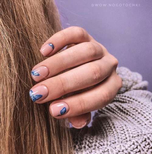 Manucure papillon 2026: nouvelles photos de conception