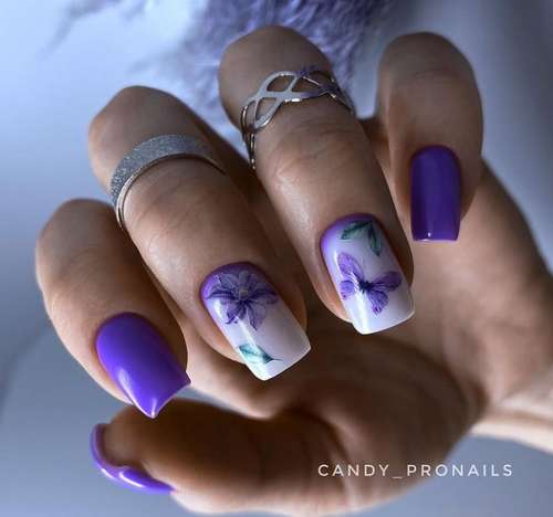 Manucure papillon 2026: nouvelles photos de conception