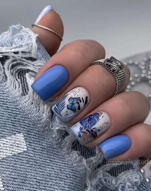 Manucure papillon 2026: nouvelles photos de conception