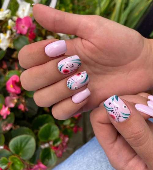 Manucure rose 2026: nouveautés à la mode de la manucure rose