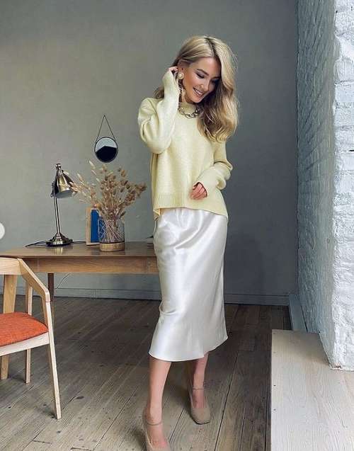 Jupe midi 2026: quoi porter, les mannequins en photo